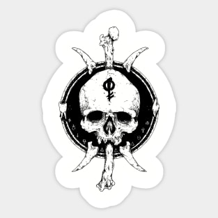 Skull Bones Magic Sticker